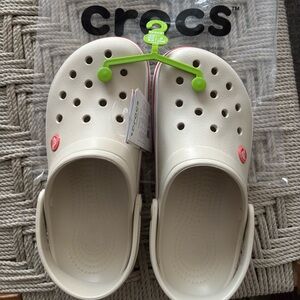 CROCS White Classic Clogs